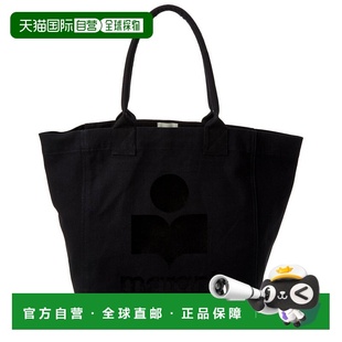 自营 Isabel Marant Yenky帆布手提包-黑色 美国奥莱直发托特包