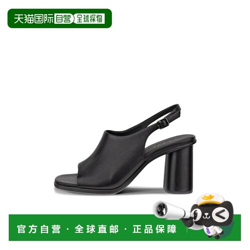 加拿大直邮ecco ECCO Sculpted Alba 65 女士皮革高跟凉鞋