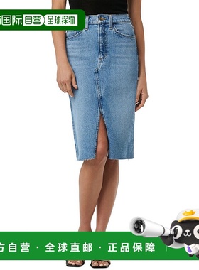 自营 JOE'S Jeans Joplin 短裙 - 蓝色 美国奥莱直发半身裙包臀裙
