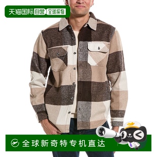 棕色 自营 格纹衬衫 Point 美国奥莱直发 Zero