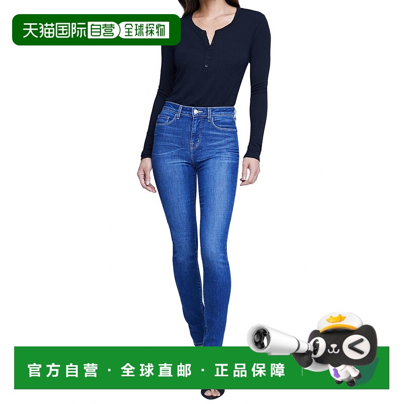 自营 l'agenceMarguerite 高腰紧身牛仔裤 Colton - colton 美国