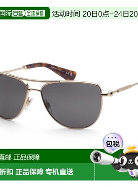 自营Burberry Women's 60 mm Gold Sunglasses - light gold 美国