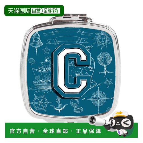 自营Carolines Treasures CJ2014-CSCM 字母 C 海涂鸦首字母正品
