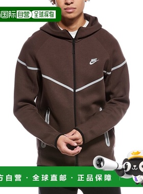 自营Nike Tech Windrunner Fleece Full-Zip Jacket - brown 美国