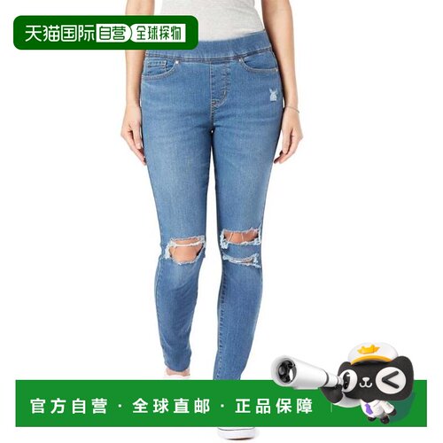 自营levi'sLevi Strauss Signature金色牛仔裤女装蓝色牛仔完全塑