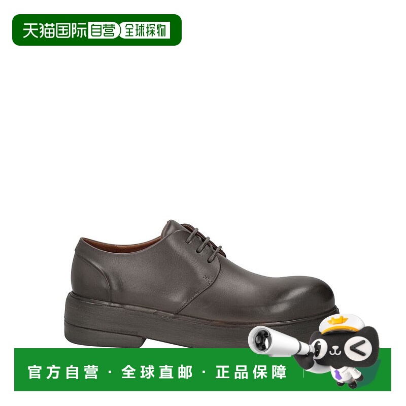 【美国直邮】marsell 女士 时尚休闲鞋皮鞋德比鞋圆头真皮蕾丝