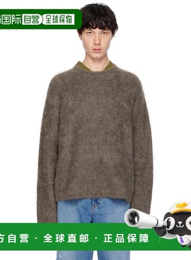 1h可退 香港直邮潮奢 Sefr 男士 灰褐色 Jermaine 毛衣 MPRESS25J