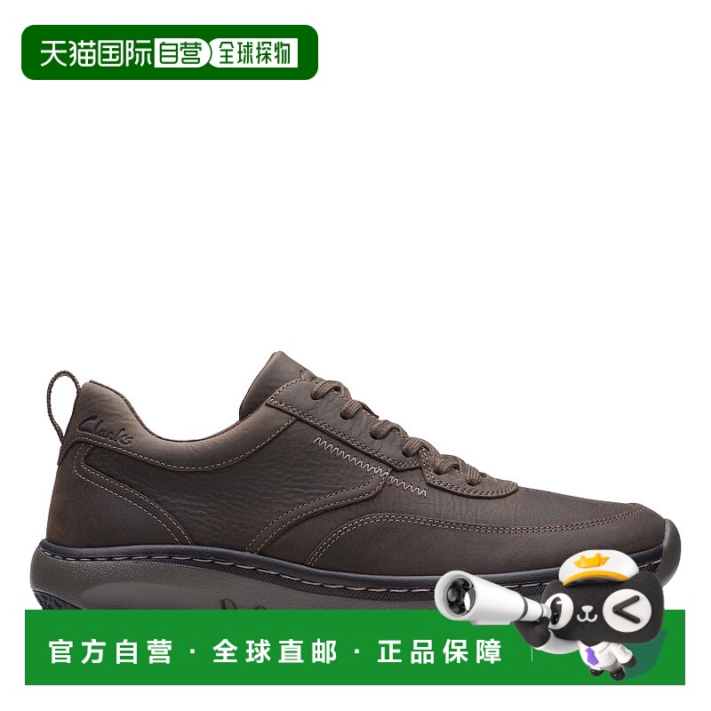 自营Clarks Clarks Pro Lace in Brown Leather - dark brown tum