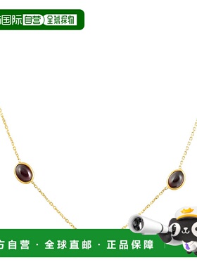 自营pompeii314k 黄金石榴石站项链 By The Yard 设计 18 英寸 -