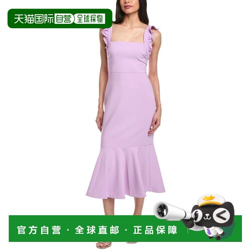 自营LIKELY Hara Dress - purple 美国奥莱直发