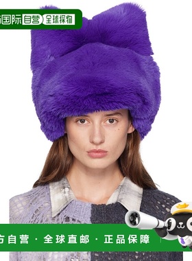 1h可退 香港直邮潮奢 Acne Studios 艾克妮 女士 紫色 Fluffy Bow