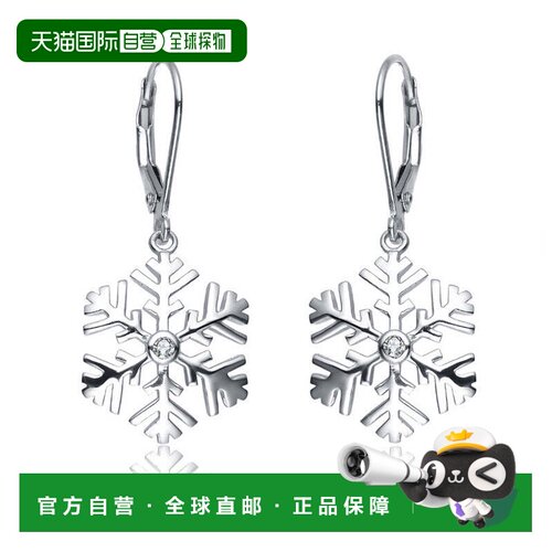 自营geneviveSterling Silver with Clear Cubic Zirconia Christ