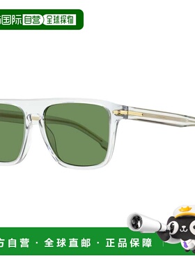 自营Boss Men's Flat Top Sunglasses B1599/S KB7QT Transparent