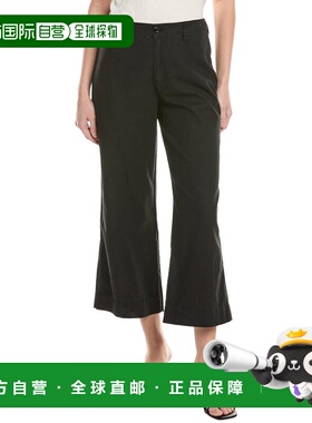 自营Michael Stars Geraldine Straight Leg Linen-Blend Pant -