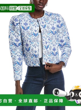 自营Sail to Sable绗缝印花夹克-白色 美国奥莱直发