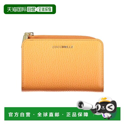 自营Coccinelle Leather Women Women's Wallet - orange 美国奥