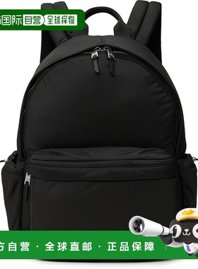 1h可退 香港直邮潮奢 Ami Paris 女士 黑色 Ami de Cœur 双肩包 U