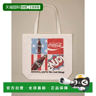 自营lucky brandLucky品牌可口可乐波普艺术手提包-白色 美国奥莱