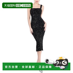 自营KALINNU Dress black 美国奥莱直发 Midi