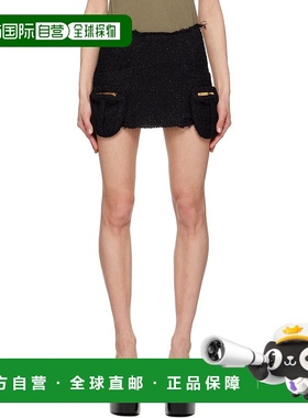 1h可退 香港直邮潮奢 Blumarine 蓝色情人 女士 黑色 Four Pocket