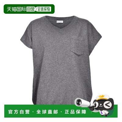 自营Brunello Cucinelli Cashmere Women's Sweater - gray 美国