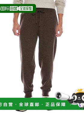 自营Brodie Cashmere Wool & Cashmere-Blend Jogger - brown 美