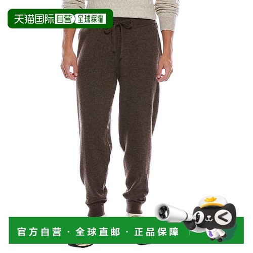 自营Brodie Cashmere Wool & Cashmere-Blend Jogger - brown 美