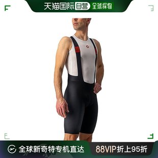 Castelli 男士 Premio CSTZ7H4 香港直邮潮奢 Bibshort 黑色短裤