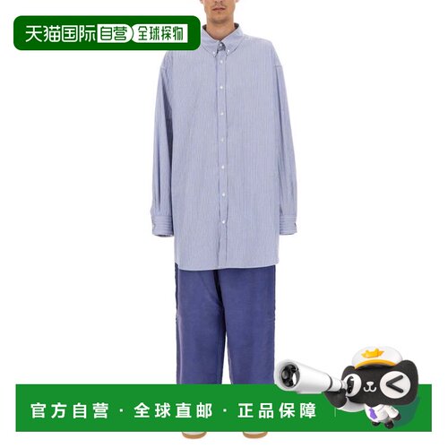 自营maison margielaOxford Shirt - blue 美国奥莱直发