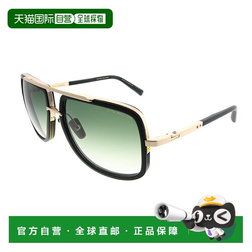自营Dita Mach-One DRX-2030-F-BLK-12K-59 Unisex Aviator Sungl