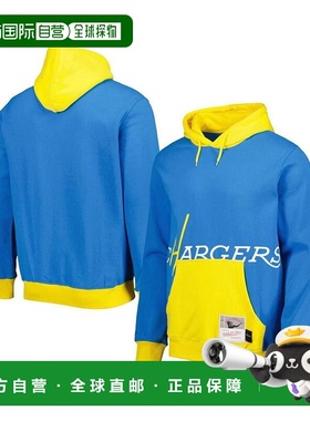 1h可退 【美国直邮】Mitchell Ness 男士粉蓝色洛杉矶闪电队 Big