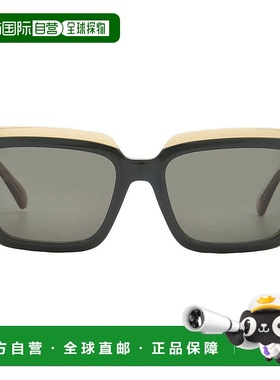 自营salvatore ferragamoFerragamo Green Square Ladies Sunglas