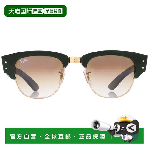自营ray-banRay Ban Mega Clubmaster Light Brown Gradient Squa
