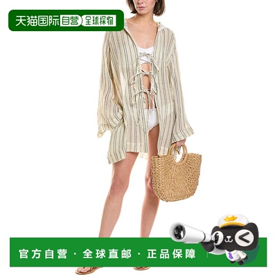 自营 lisa marie fernandezLis Marie Fernandez 亚麻混纺迷你海