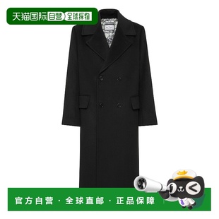 pleinHerringbone Long Wool Breasted Coat Double 自营philipp