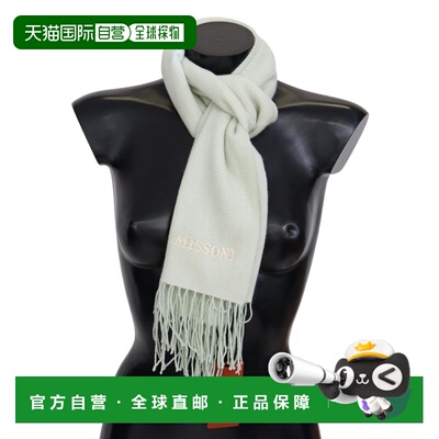 自营Missoni  Pattern Cashmere Unisex Wrap Fringes Men's Scar