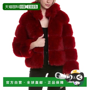 red 自营Adrienne Jacket Hoodie 美国奥莱直发外套皮草 Landau