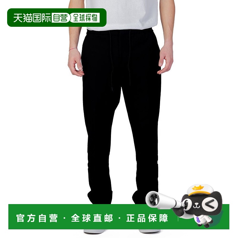 自营Hugo Boss Polyester Casual Men's Pants - black 美国奥莱