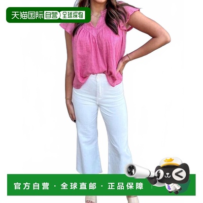 自营wishlist粉红色泡泡糖上衣 美国奥莱直发