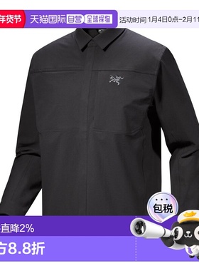 加拿大直邮始祖鸟CRONIN COTTON男款抗磨棉纯色休闲衬衫