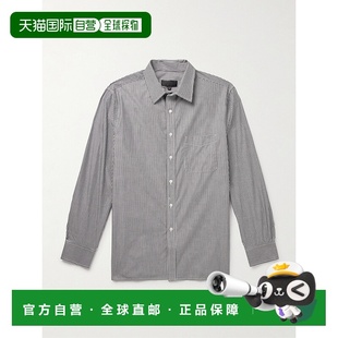 LOTAN NILI 男士 Finn 1h可退 条纹棉质府绸衬衫 香港直邮潮奢