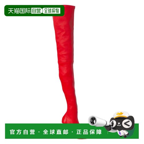 自营salvatore ferragamoFerragamo Ramii Nappa弹力大腿高筒靴-