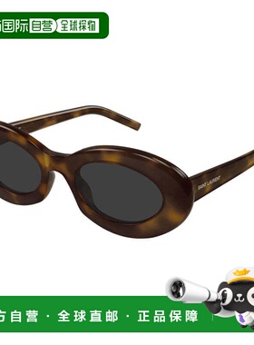 自营saint laurentSL 594 008 Black/Black - havana 美国奥莱直