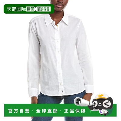 自营 velvet by graham & spencerGraham&Spencer天鹅绒纽扣衬衫-