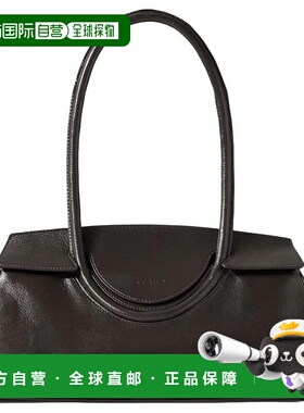 自营Staud Women's Maude Leather Shoulder Bag, Espresso - esp