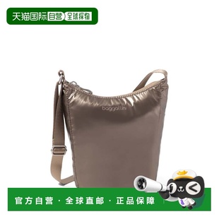 自营baggallini Swift Mini Crossbody - copper metallic 美国奥