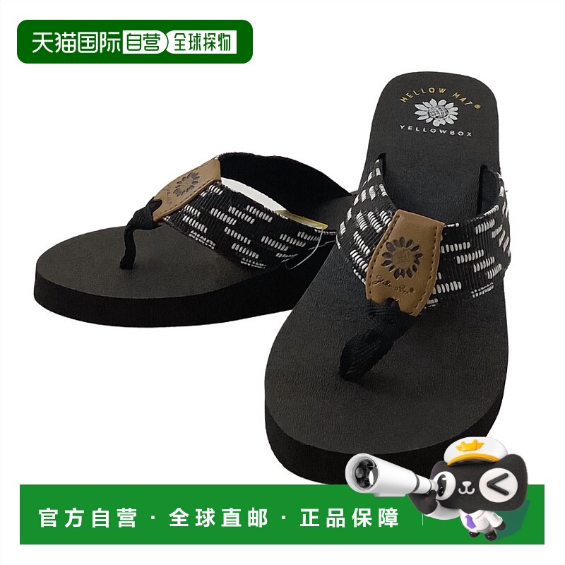 自营yellow boxWomen's Emmett Sandal In Black - black 美国奥