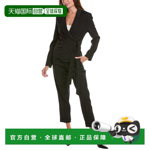 自营Arias Wool-Blend Blazer - black 美国奥莱直发外套