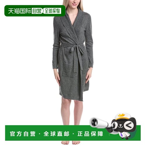 自营sofiacashmere Rib Shawl Collar Cashmere& Wool-Blend Jers