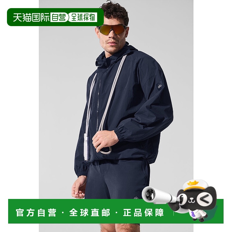 美国直邮AloYoga男士拉链夹克运动外套M4166R